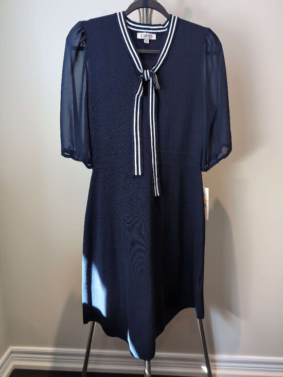 Nanette Lepore Dresses & Skirts - Nanette Lepore Navy Blue Dress